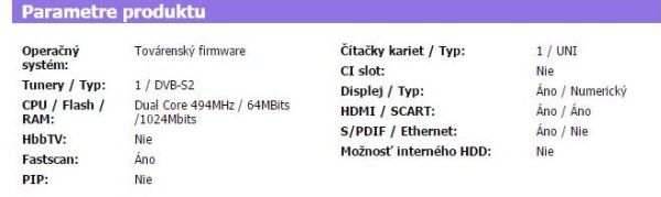 amiko sat wifi parametre